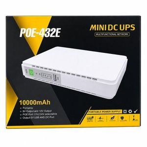 10000mAh Multipurpose POE-432E Router with CCTV WiFi/Phone Power Bank Function