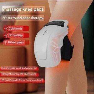 Wireless Relaxation Knee Massager - Adjustable Heat & Vibration