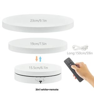Genetic Electric 3in1 360° Rotation Display Stand Smart Remote Control Multi-Speed Automatic Photography Turntable for Jewelry, Phones & Product Videos