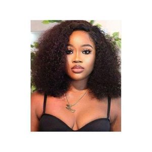 Waterwave Curly Wig With Part Closure