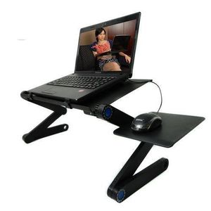 Adjustable Folding Laptop Stand Desk 4 PC Notebook