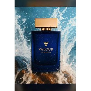 Valour Deep Blue Eau De Parfum - Long Lasting Oceanic Scent