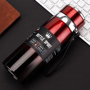 316 Stainless Steel Vacuum Insulated Sports Water Bottle with Carry Strap