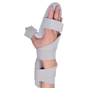 Hand Wrist Fracture Fixed Finger Corrector Splint Old People Stroke Hemiplegic Rehabilitation Training Equipment-Right