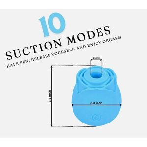 Rose Sucker Vibrator Vagina Sucker Couple Sex Toy, Clitoral Rechargeable Vibrator For Women, Waterproof 10 Sucking Modes G Spot Masturbator Women Toys, Clitoris Stimulator Nipple Licker  Vibrator Clitoris Masturbator, Roses Sucker Vibrator Women Sex Toy