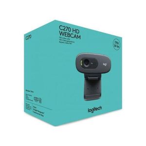 Logitech  C270 HD Webcam 720p Picture Capturing & Video Calls