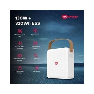 itel 100,000mAh 320Wh Portable Power Station (Power Go)