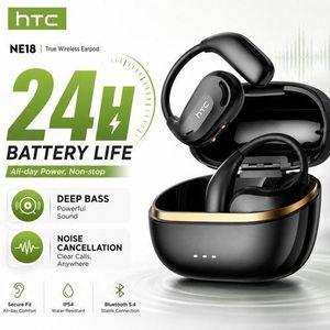 HTC NE18 True Wireless Earpod with Deep Bass, Noise Cancellation, 24H Long Battery Life