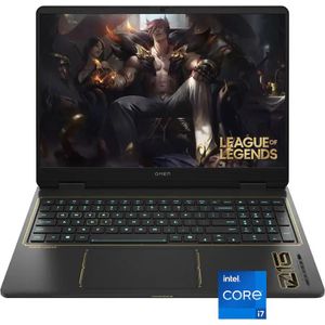 Hp OMEN Gaming Laptop 16-am0017dx Intel Core i7 32GB RAM 1TB SSD NVIDIA GeForce RTX 5060 (8GB DEDICATED) 16" RGB BACKLIGHT KEYBOARD SHADOW BLACK (League of Legends Limited Edition Design) Windows 11 Home