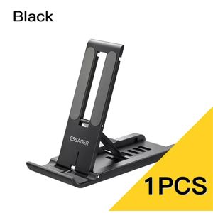 ESSAGER Universal Desktop Mobile Phone Holder Stand Foldable Desk Bracket and Portable Stand for IPhone IPad and Xiaomi Smartphones