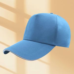 Unisex skyblue adorable plain face cap