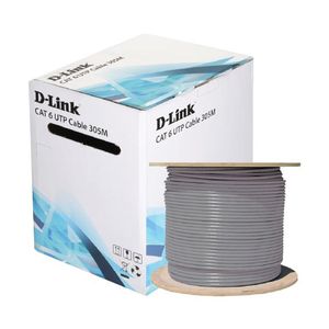 D-Link Cat 6  Cable  23AWG Pure Copper 305M