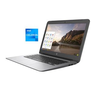 Hp Chromebook 14-INCH Laptop Education Intel Celeron 4GB RAM -32GB Storage 11.6-inch HD Webcam- Chrome OS+ Mouse& USB Light For Keyboard