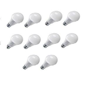 AKT 10 Pieces Of 5Watt LED Energy Saving White Light Bulb - Screw Base- AKT