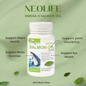 Neo omega 3 salmon oil plus – 90 Capsules  Heart, Brain & Joint Support