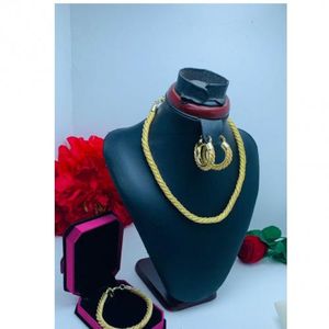 Gold Female Necklace Jewelry