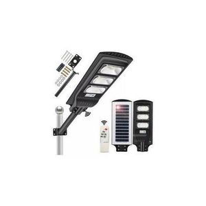 1000W Solar Powered Street Light 144LED Flood Security Light+free Pole