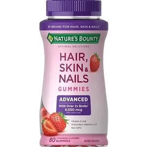 Nature'S Bounty Hair, Skin & Nails Gummies With Biotin - 80 Gummies