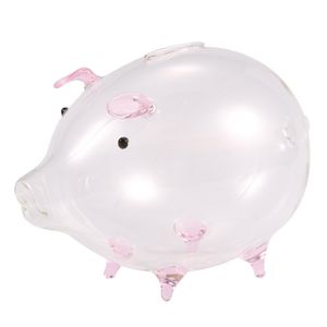 Clear Piggy Bank, Clear Acrylic Piggy Bank for Adults, unopenable Piggy  Bank Money Box, Kids' Money Banks Transparent Coins Saving Pot Cash  Container