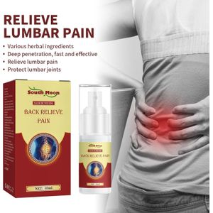 South Moon Fast Lumbar Spine Cold Gel Spray Pain Relief Ointment 35ML - Spine Lumbar Relief Spine Spine Cold Compress Spray for Back to Knee Pain Natural Based Joint Back Pain Relief Spray 