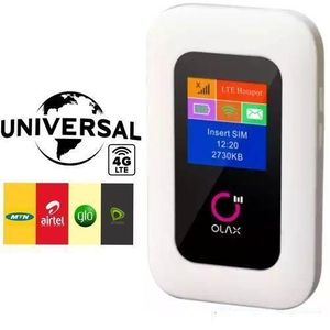 OLAX Universal 4G+ LTE Mobile WiFi Hotspot With Screen Display