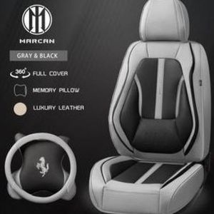 High Quality Leather Seat Cover Full Set For 5Seat Car/Suv