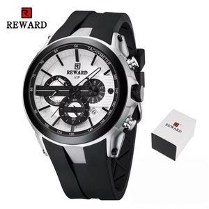 REWARD  Premium Mechanical Chronograph Extra Rugged & Superior Black Wristwatch For Legends