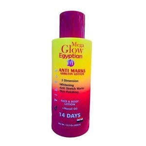 Mega Glow Cosmetics  Egyptian 3d Anti Marks Arbutin Lotion - 400ml