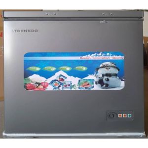 TORNADO 195L Chest Freezer With Key Lock Function