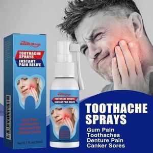 South Moon Pain Relief Spray Teeth Ache Serum Tooth Bleeding 20ml