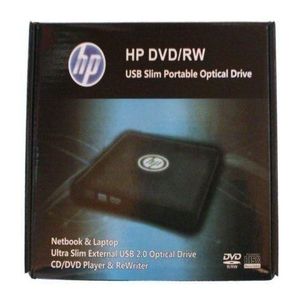Hp USB 2.0 External DVD ROM Player Reader CD RW  Drive