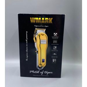 WMARK PrestigeCut Clipper – Luxury Professional Hair & Beard Trimmer for Refined Grooming & Precision Styling