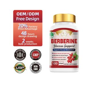 Duozi ORIGINAL Berberine Glucose Support Softgels with MCT Oil 
