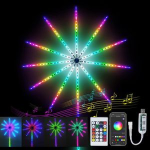 Smart Control LED RGB Fire works Light DIY