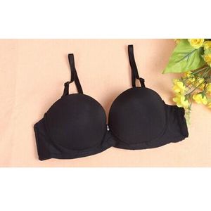 Women Girl Seamless 3/4 Cup Push Up Bra Adjustable Support Bra