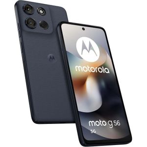 Motorola Moto G56 - 6.72" (12GB RAM, 256GB ROM) Android 15 (50/8)MP + 32MP Selfie - 5200mAh - Hybrid Dual Sim - 5G - Oyster Black
