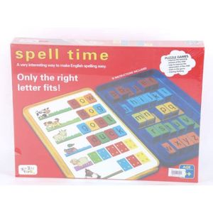 Children Spell Time Educational Word Puzzle Board Game