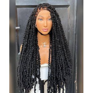 Soft Spiral Boho Braids Wig