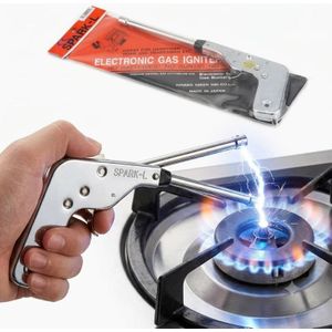 Spark-L Japanese Electronic Gas Igniter- Piezo Lighter For Kitchen Stove & Burners