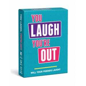 You Laugh, You’re Out – Hilarious Party Card Game for Friends & Game Nights