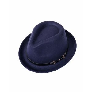 Quality Short Fedora Wool Fashion Hat For Men And Women