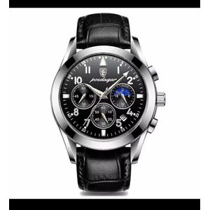 POEDAGAR PoedagarMen’s Classic Business Watch – Sophisticated Style for Every Occasion