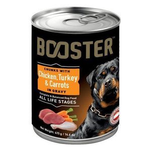Booster chunks with chicken and turkey for you dog 