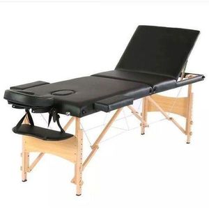 Professional Massage Bed Adjustable Table Portable 3 Folding Lightweight Bed