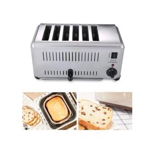 Genetic Commercial 6 Slice Toaster & Heating Machine
