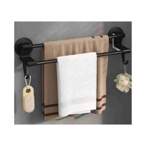 Punch Free Double Rail Towel Hanger