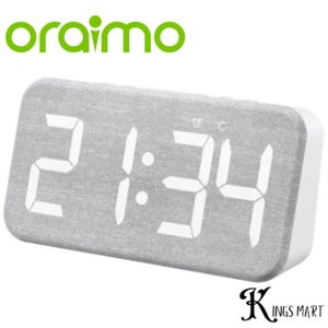 Oraimo Clock-Point Air Temperature Smart Digital Rechargeable Alarm Clock OSH-003A