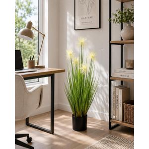 Potted Artificial Onion Grass Plant -75cm