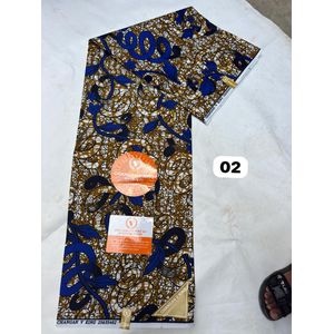 Quality Ankara Fabric Material -6yards (medium)