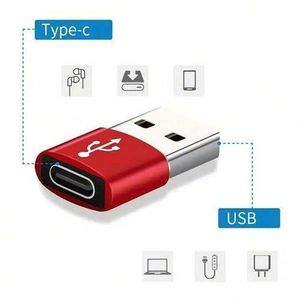 Adapter Type C Female To Usb Male Adaptr OTG